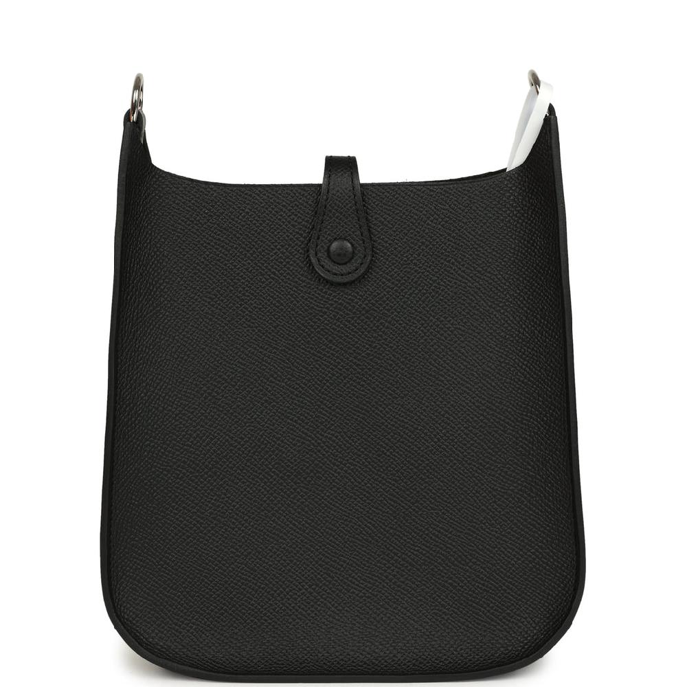Hermes Evelyne Sellier TPM Black Epsom Palladium Hardware