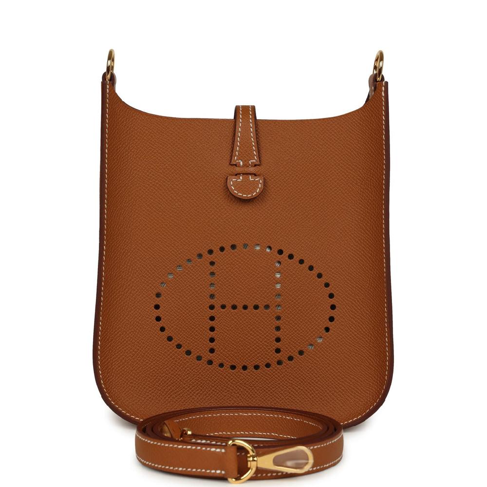 Hermes Evelyne Sellier TPM Gold Epsom Gold Hardware