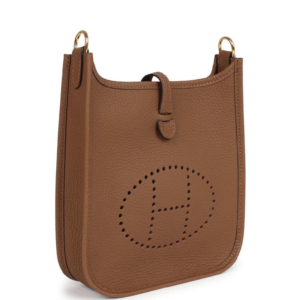 Hermes Evelyne TPM Alezan Taurillon Maurice Gold Hardware