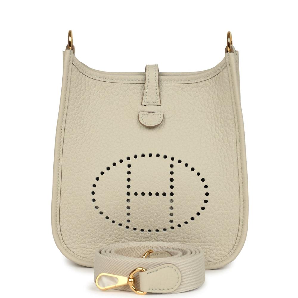 Hermes Evelyne TPM Beton Clemence Gold Hardware