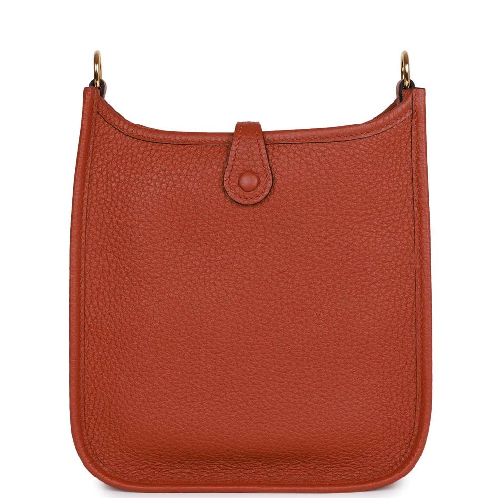 Hermes Evelyne TPM Cuivre Clemence Gold Hardware