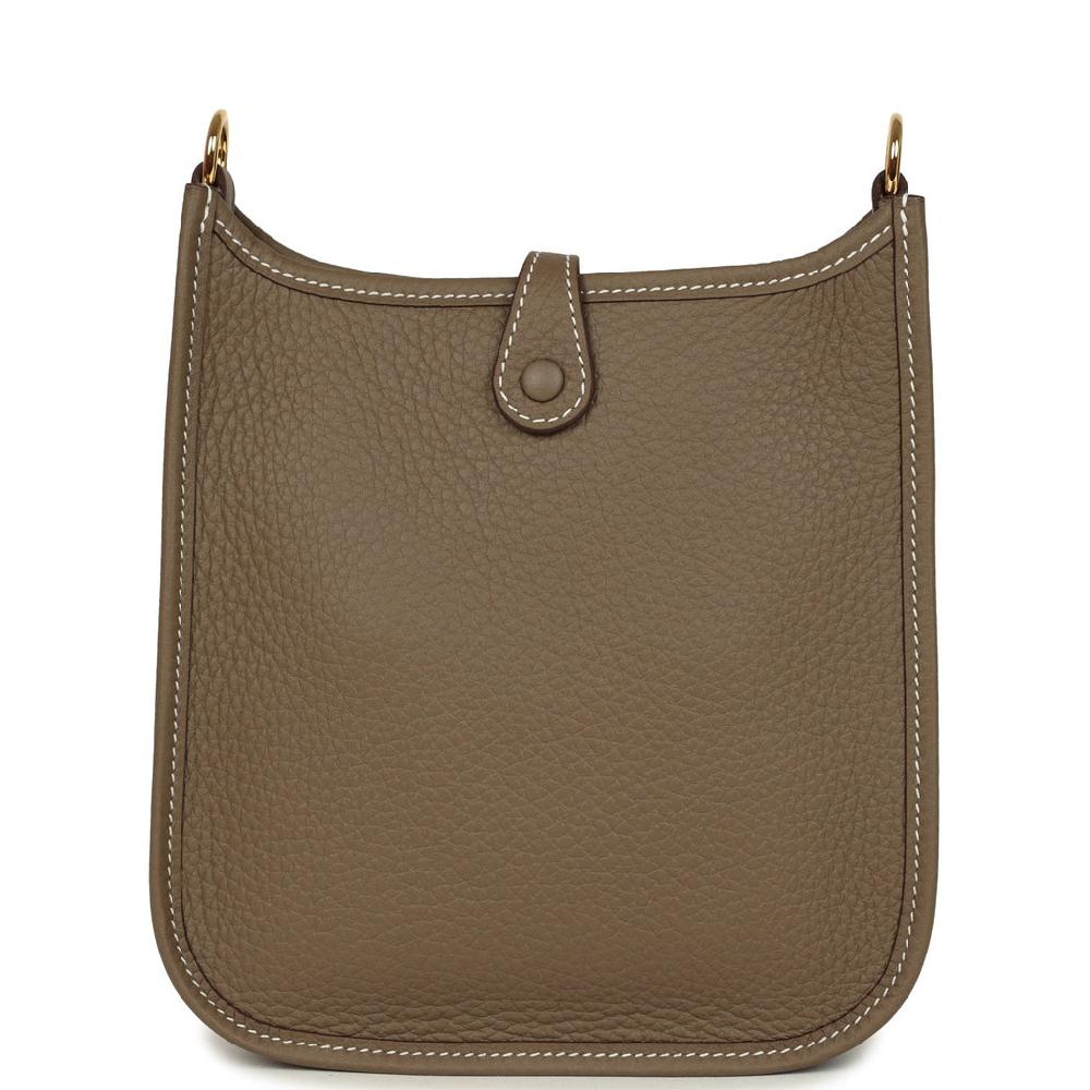 Hermes Evelyne TPM Etoupe Clemence Gold Hardware