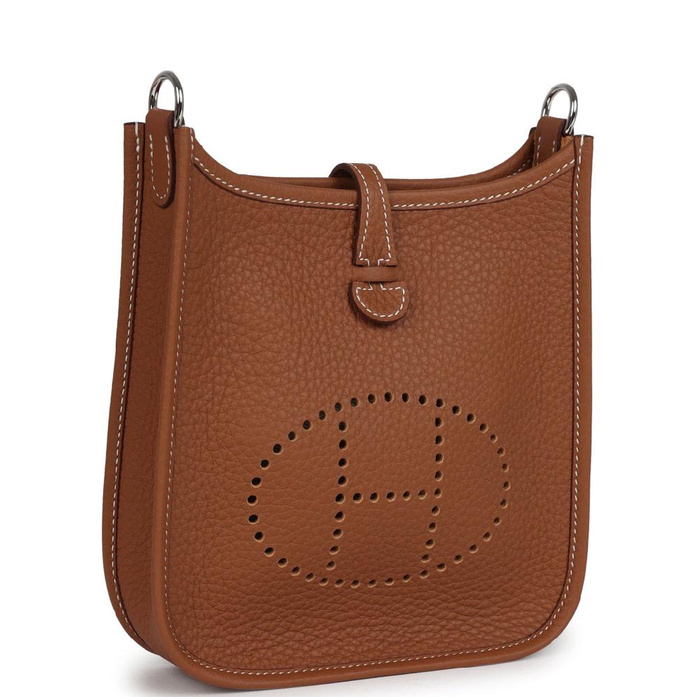 Hermes Evelyne TPM Gold Clemence Palladium Hardware