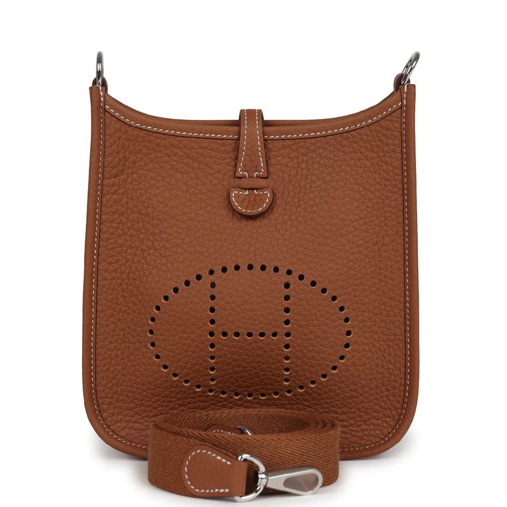 Hermes Evelyne TPM Gold Clemence Palladium Hardware