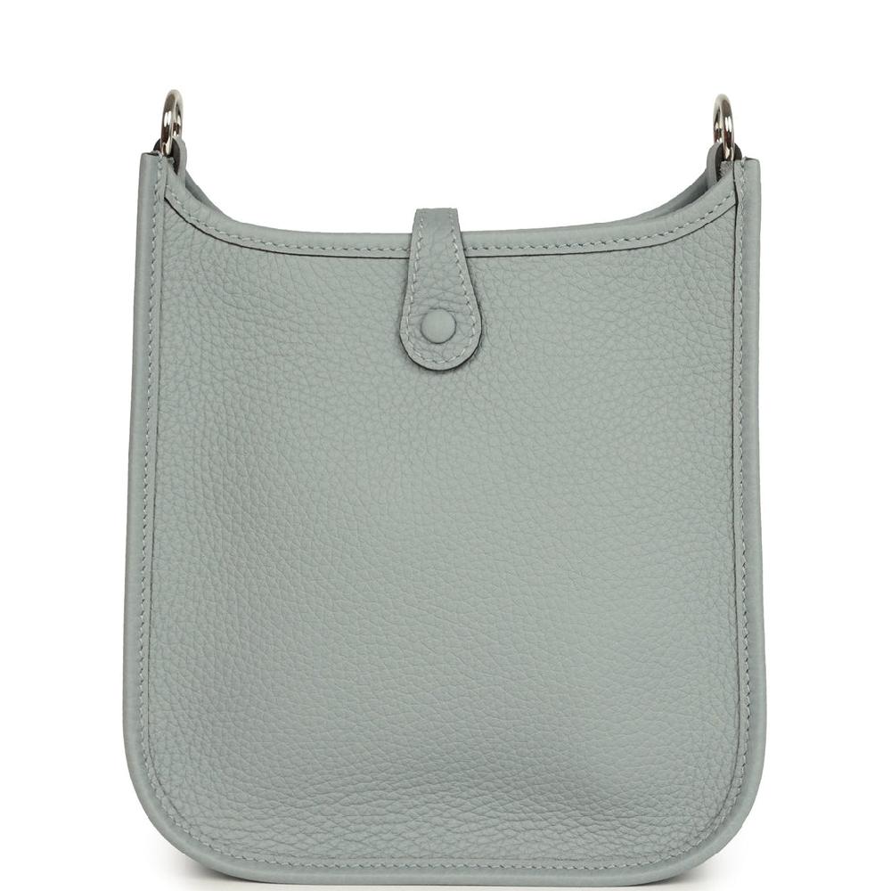 Hermes Evelyne TPM Gris Pantin Clemence Palladium Hardware