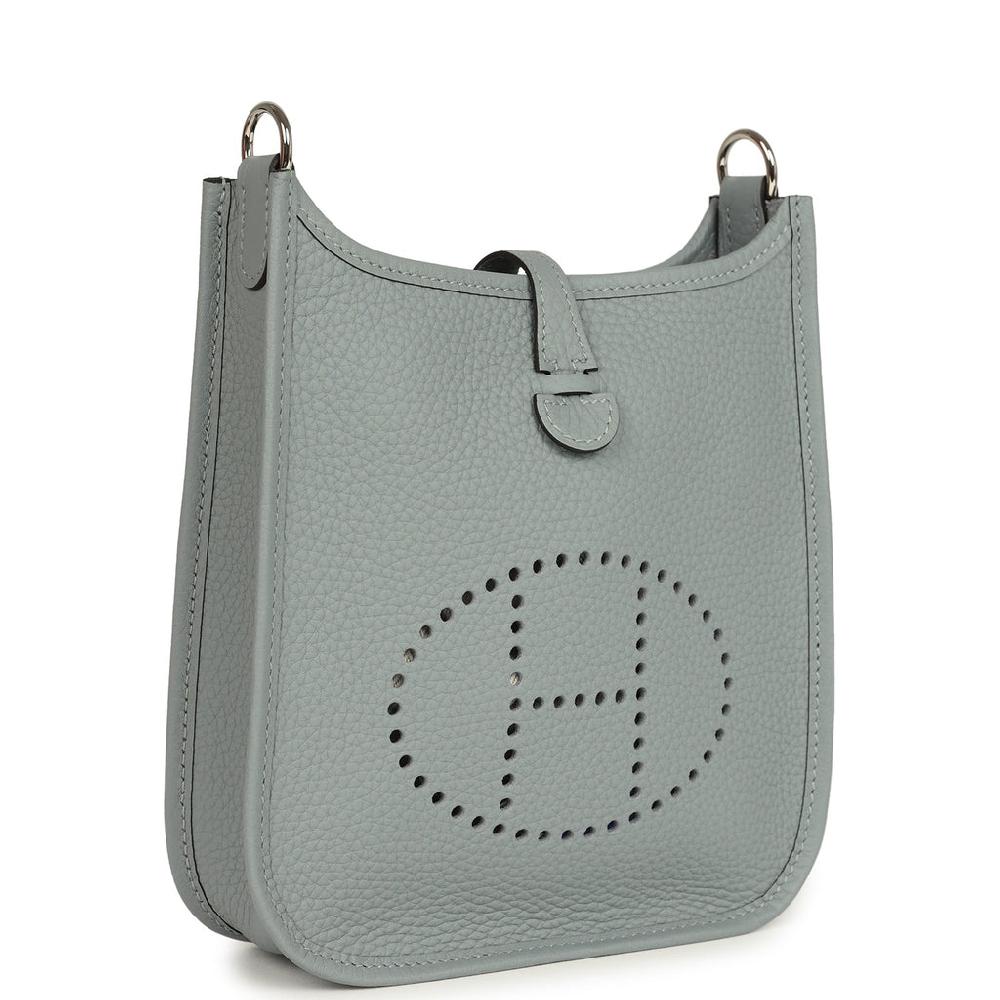 Hermes Evelyne TPM Gris Pantin Clemence Palladium Hardware
