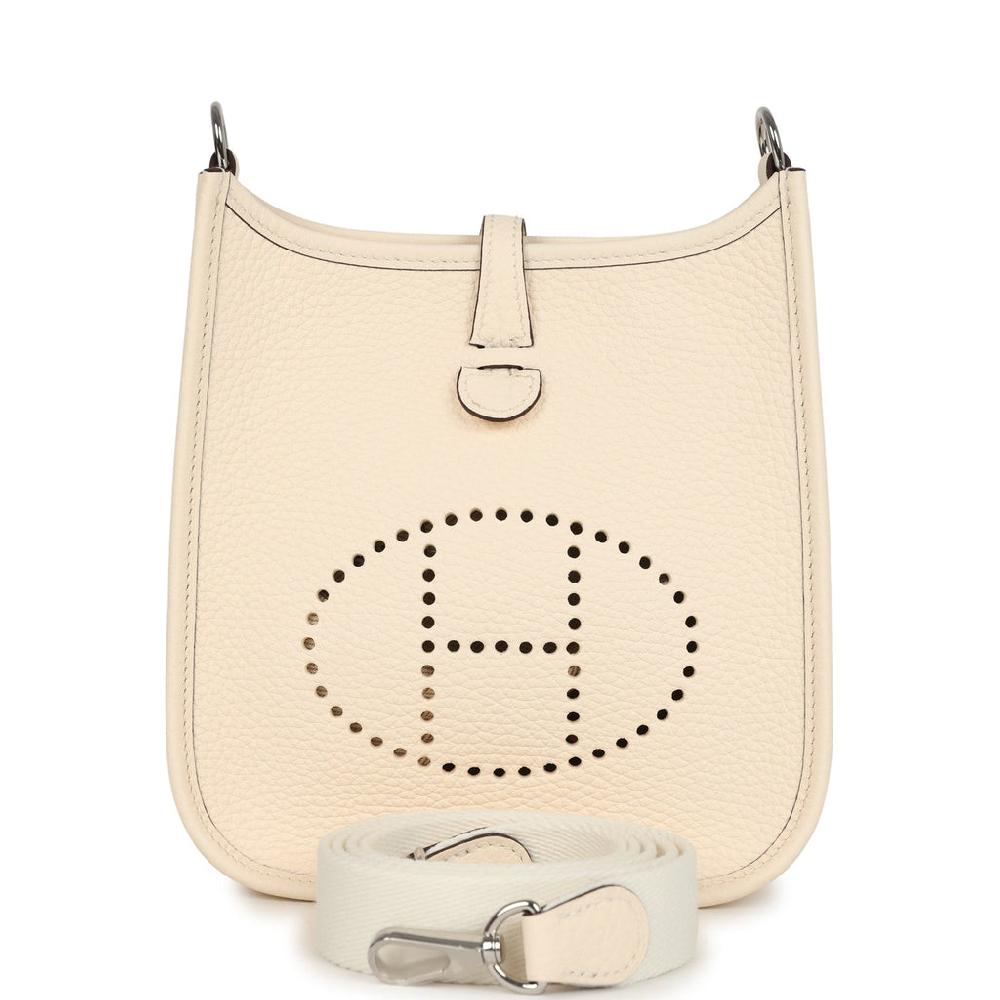 Hermes Evelyne TPM Nata Clemence Palladium Hardware