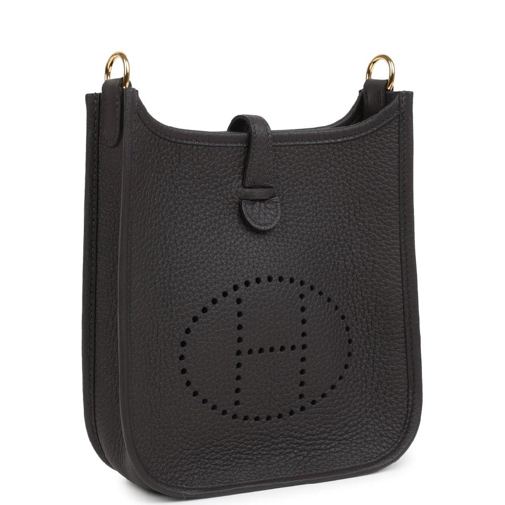 Hermes Evelyne TPM Prunoir Clemence Gold Hardware