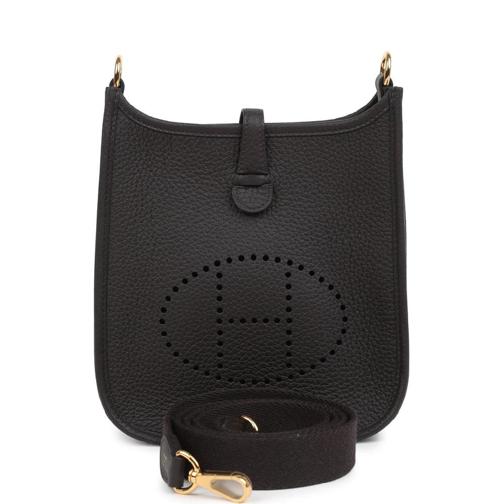 Hermes Evelyne TPM Prunoir Clemence Gold Hardware