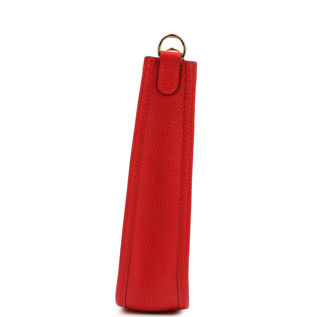 Hermes Evelyne TPM Rouge De Couer Clemence Gold Hardware