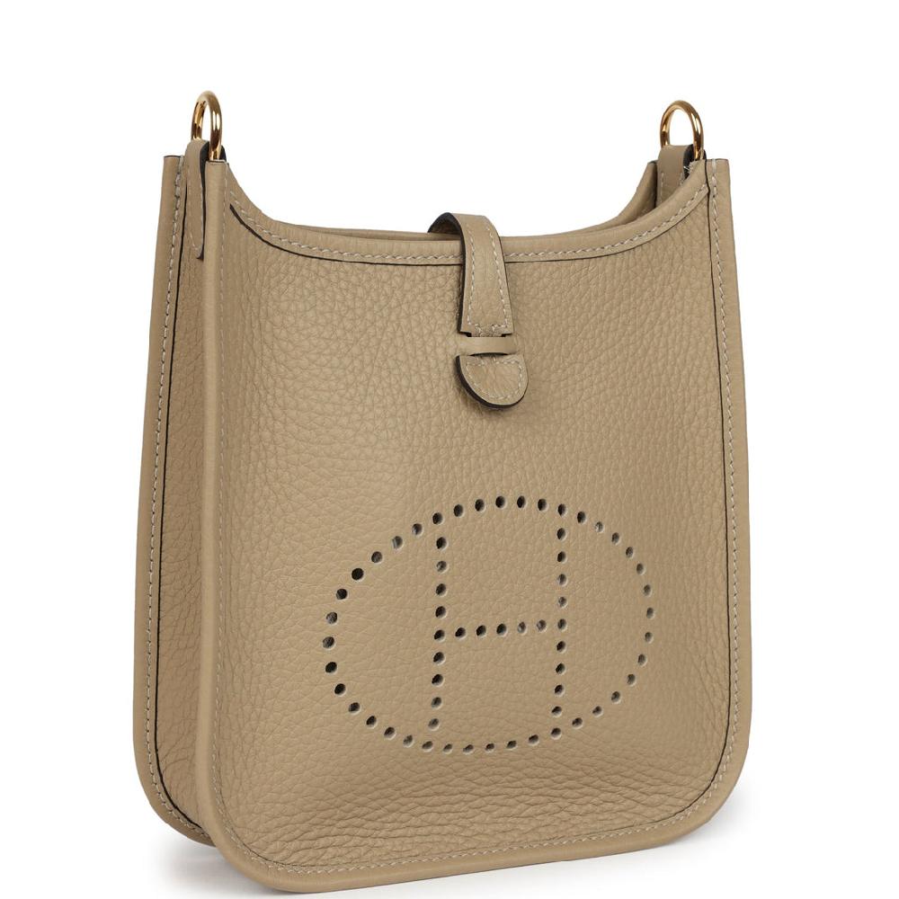 Hermes Evelyne TPM Trench Clemence Gold Hardware