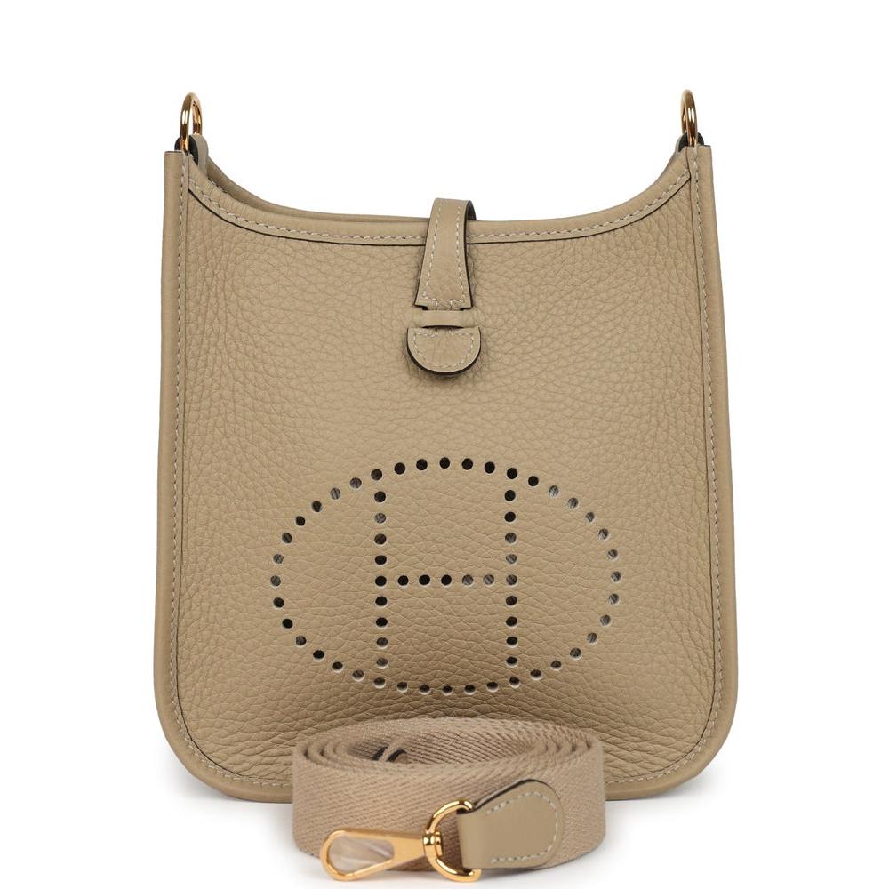 Hermes Evelyne TPM Trench Clemence Gold Hardware Hermes Evelyne TPM Trench Clemence Gold Hardware