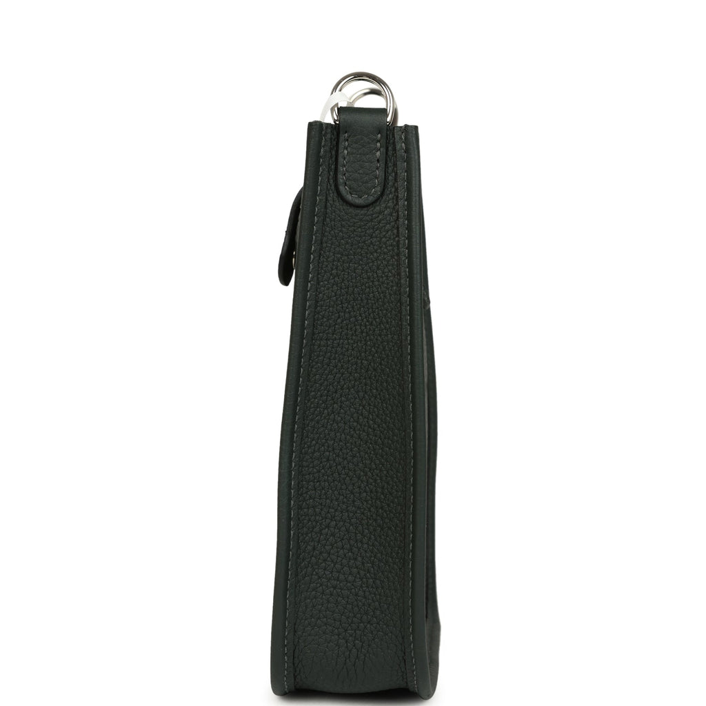 Hermes Evelyne TPM Vert Fonce Clemence Palladium Hardware
