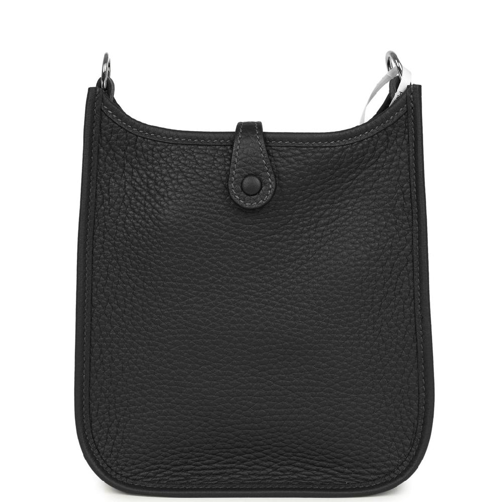 Hermes Evelyne TPM Vert Fonce Clemence Palladium Hardware