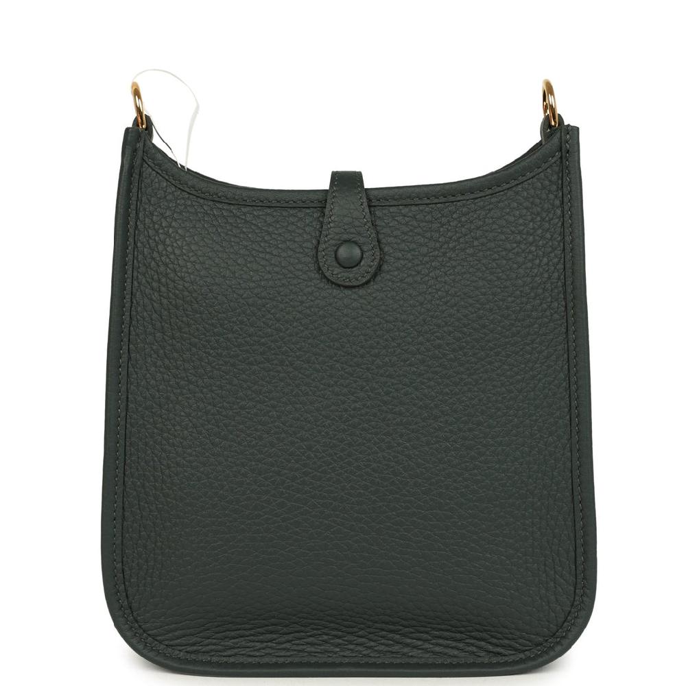 Hermes Evelyne TPM Vert Mangrove Clemence Gold Hardware