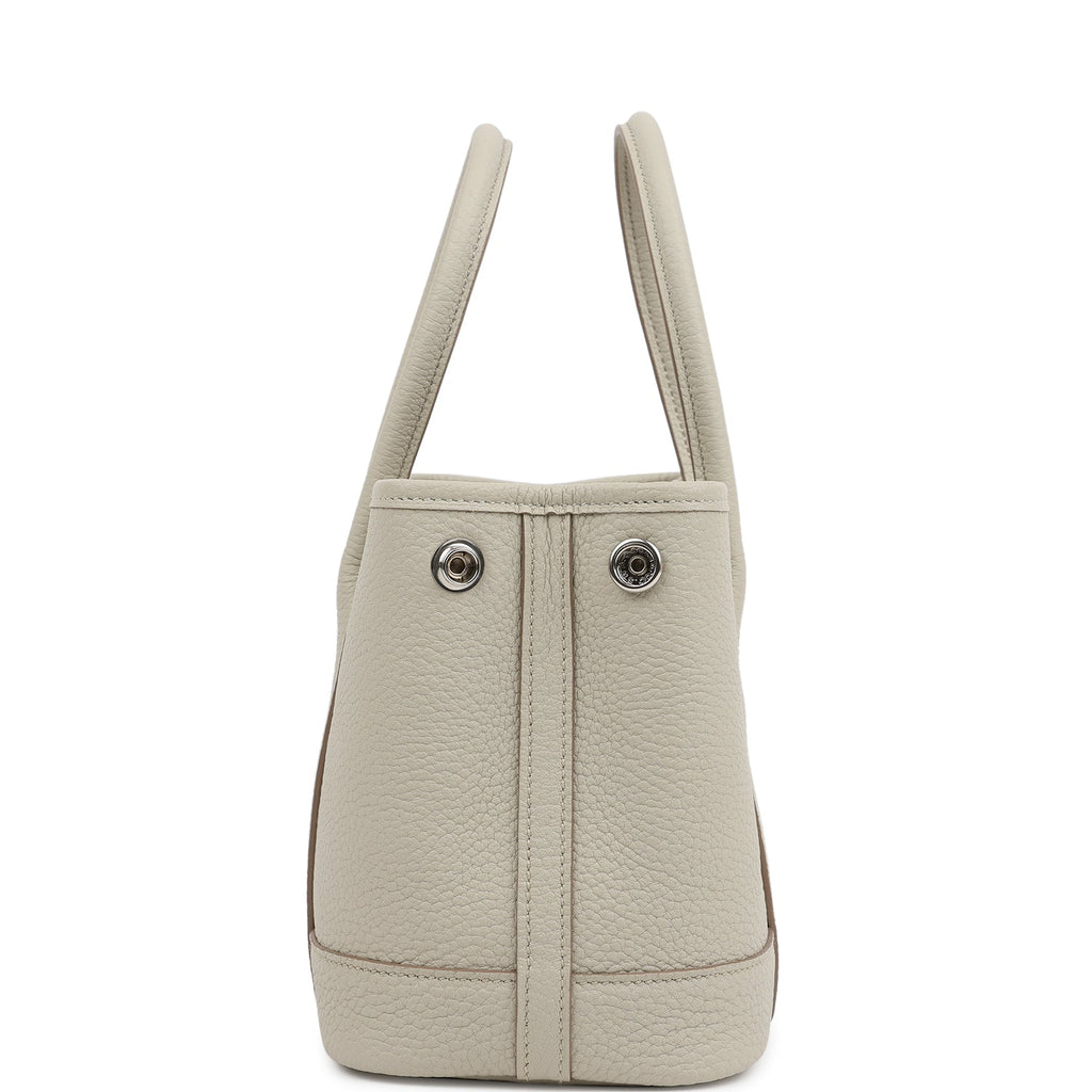Hermes Garden Party Neo 23 Beton Negonda Palladium Hardware