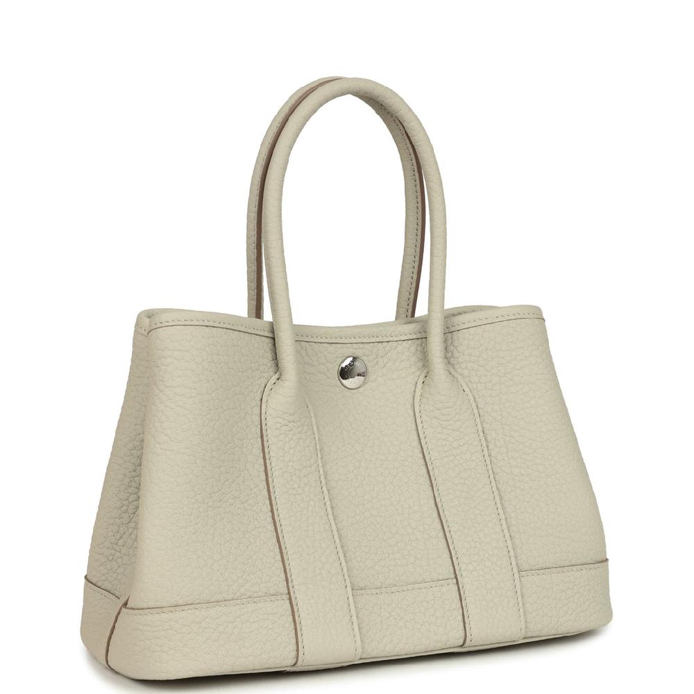 Hermes Garden Party Neo 23 Beton Negonda Palladium Hardware