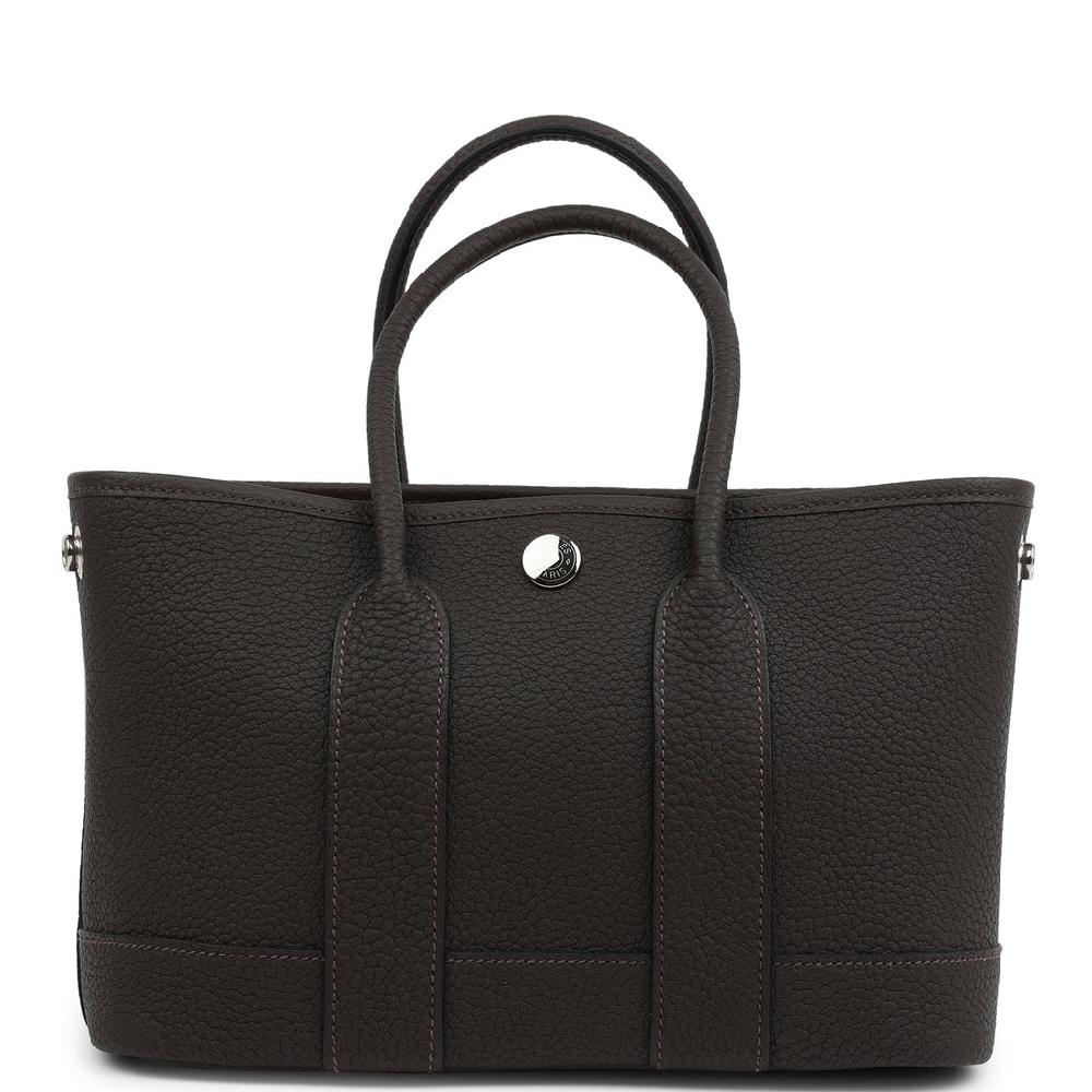 Hermes Garden Party Neo 23 Ebene Negonda Palladium Hardware