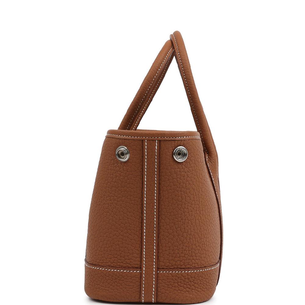 Hermes Garden Party Neo 23 Gold Negonda Palladium Hardware