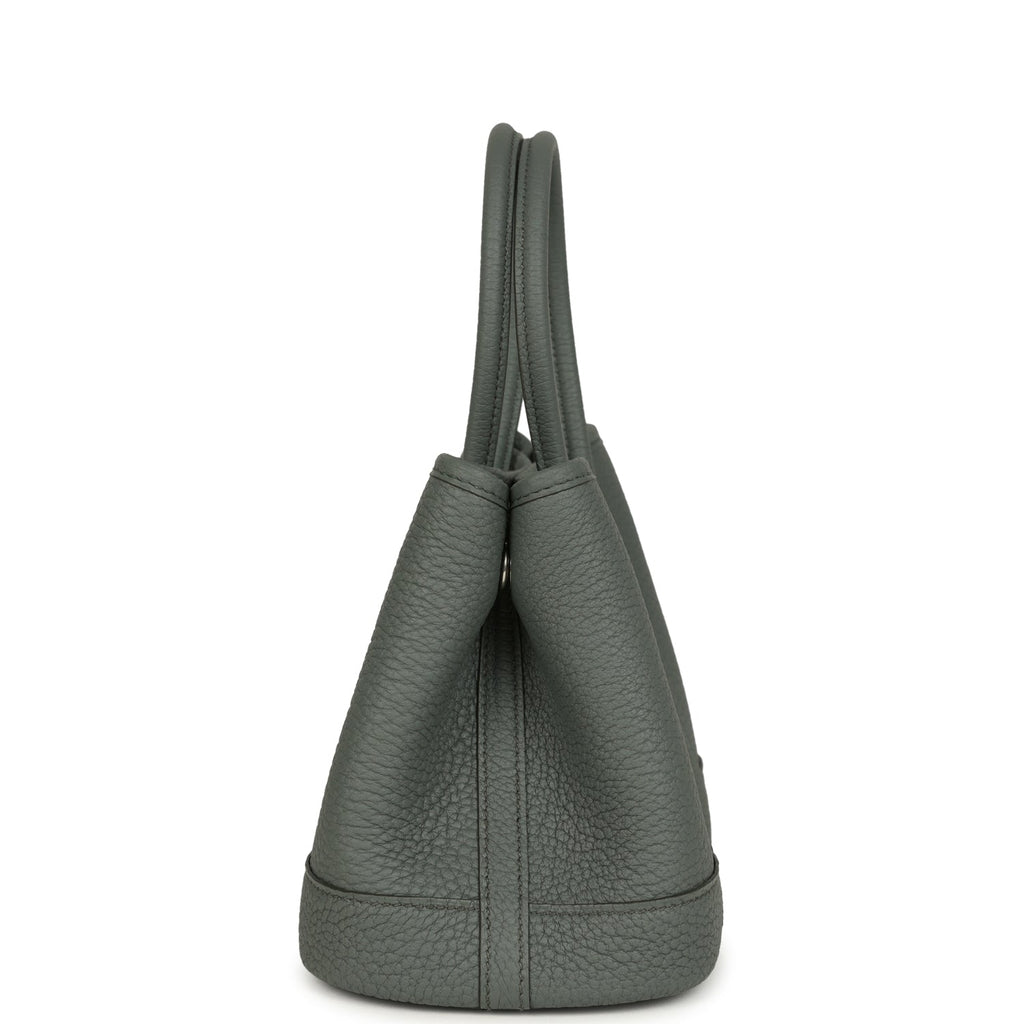 Hermes Garden Party Neo 23 Vert Amande Negonda Palladium Hardware