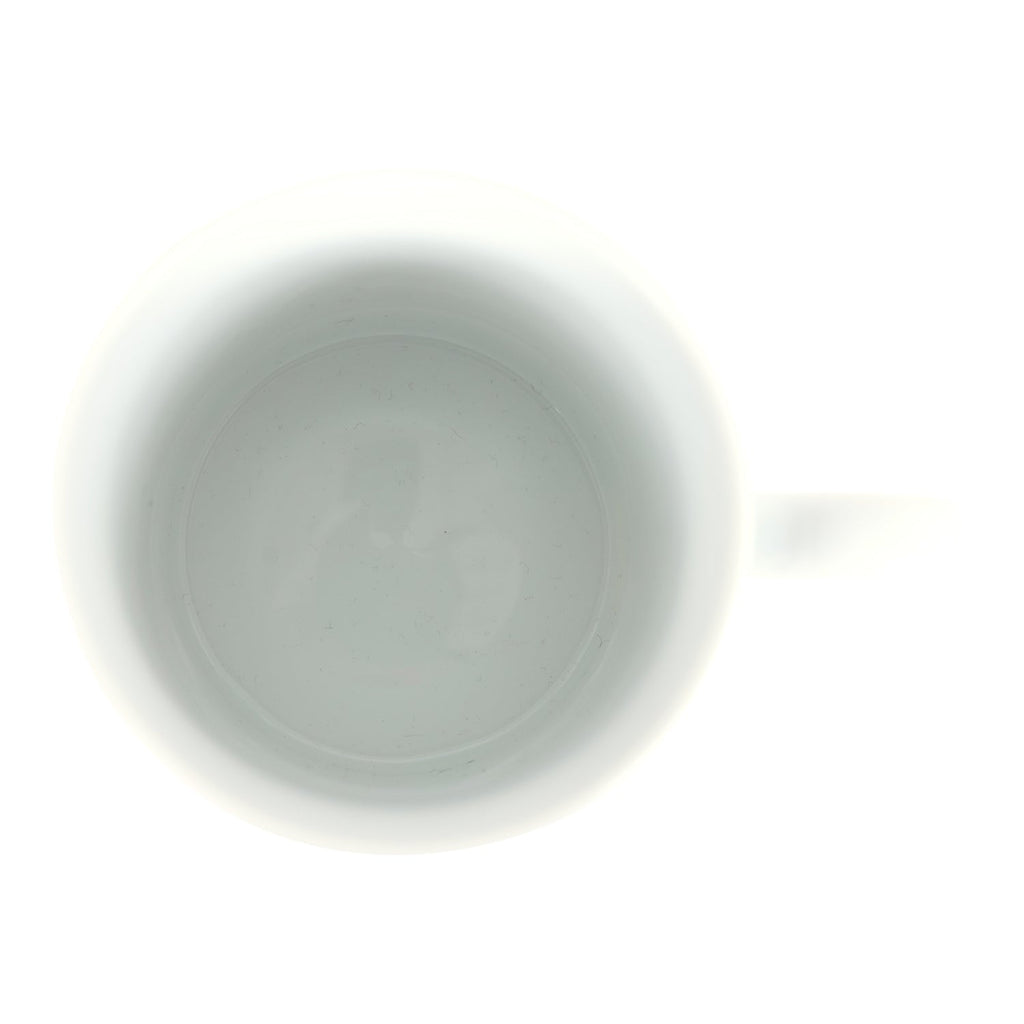 Hermes "H Deco" White/Black Porcelain Mug N°1