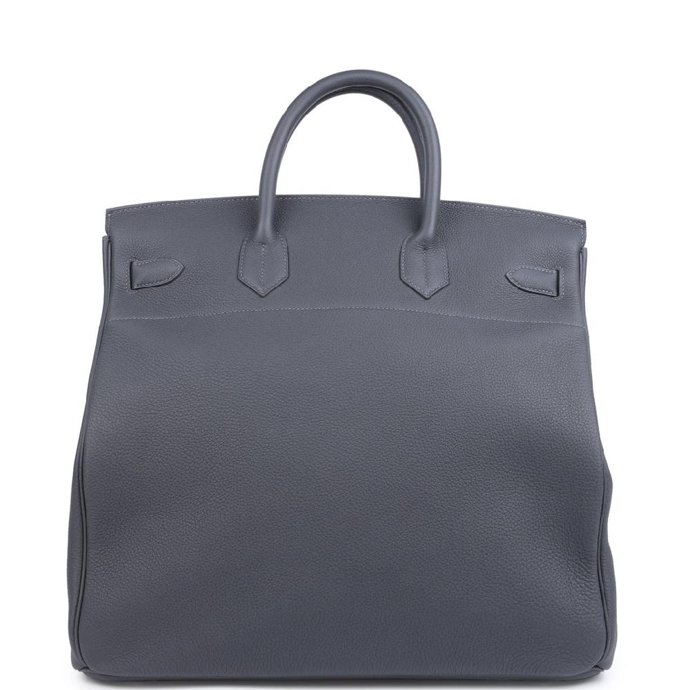 Hermes HAC Birkin 40 Ardoise Togo Palladium Hardware