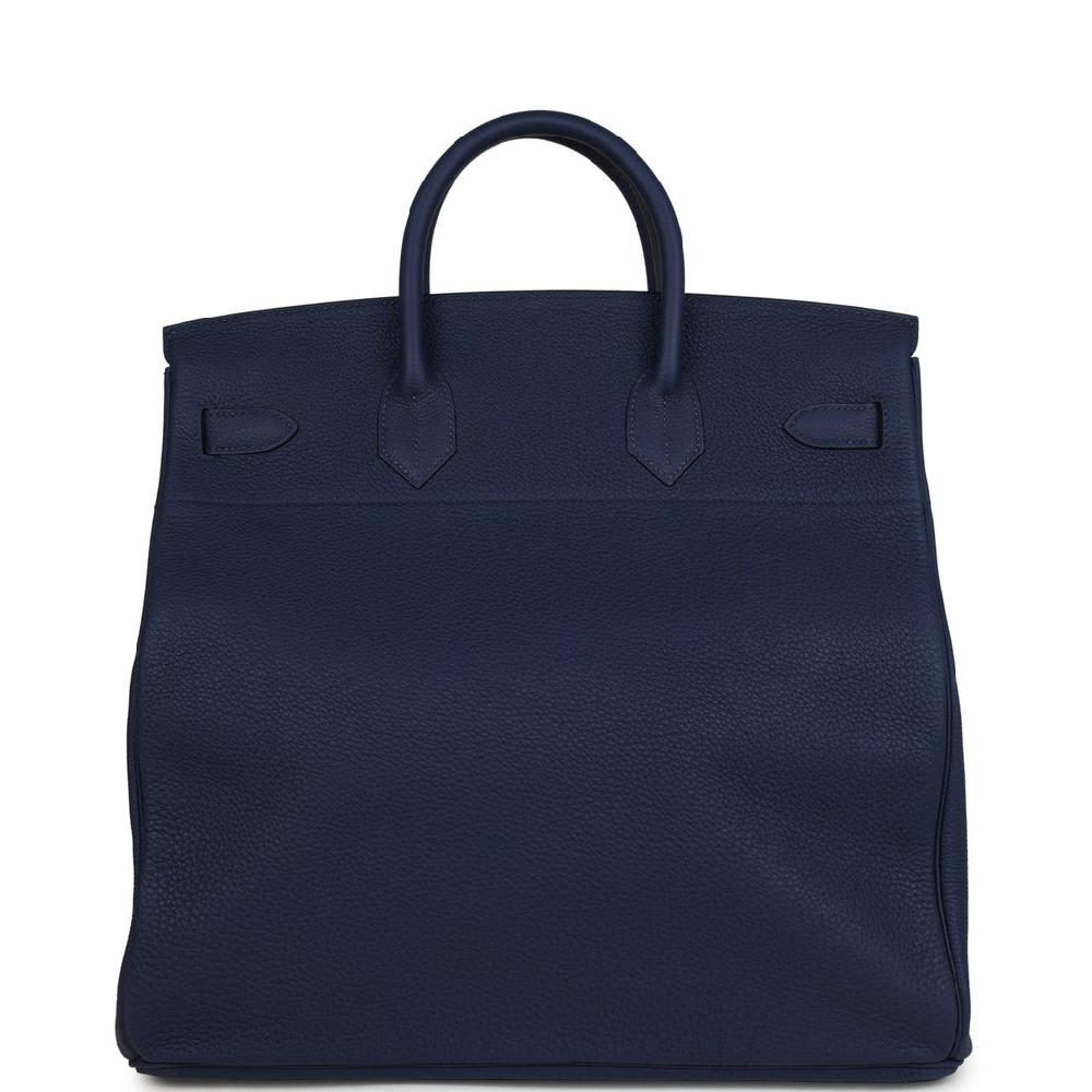 Hermes HAC Birkin 40 Bleu Saphir Togo Palladium Hardware