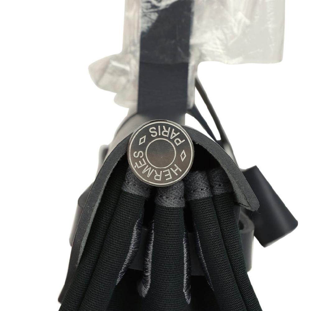 Hermes Herbag Zip PM 31 Vert Cypres Officier Canvas And Ardoise Vache Hunter Palladium Hardware