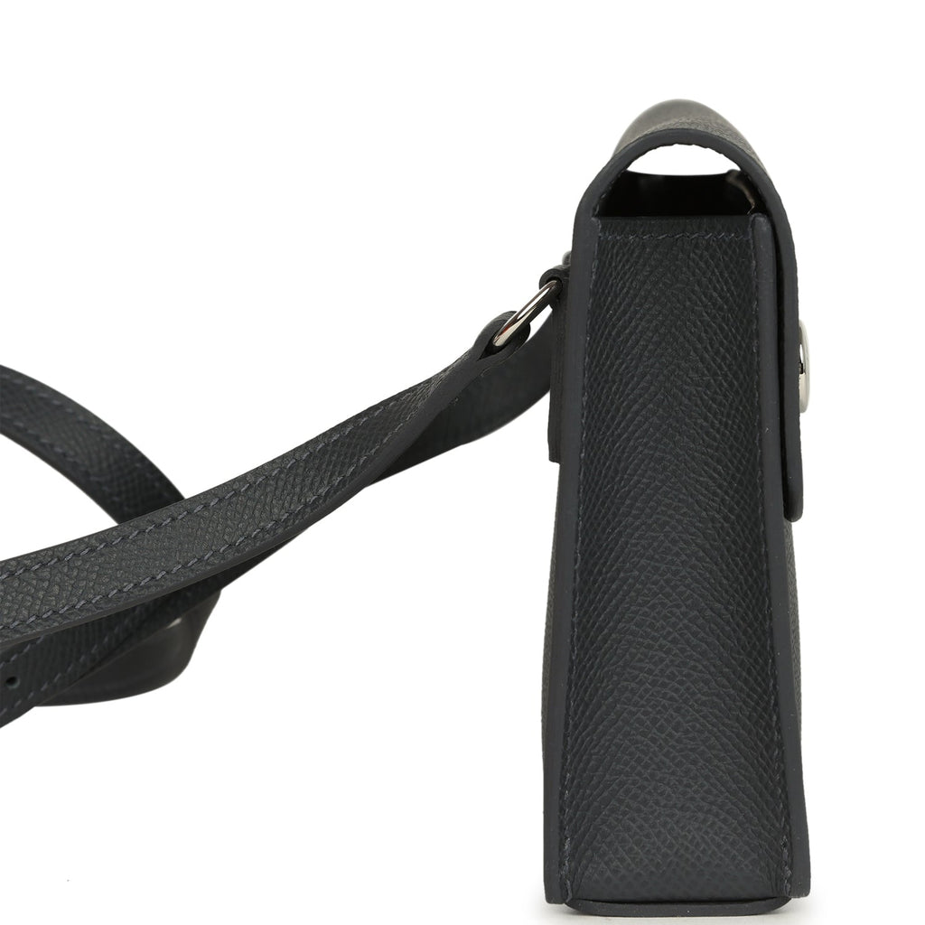 Hermes Hermesnap Wallet Ardoise Epsom Palladium Hardware