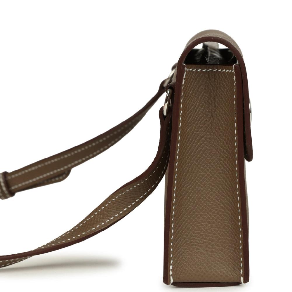 Hermes Hermesnap Wallet Etoupe Epsom Palladium Hardware