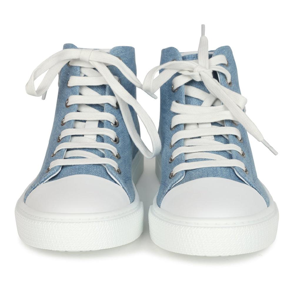 Hermes Illico Sneakers Bleu Clair Denim 35.5 EU