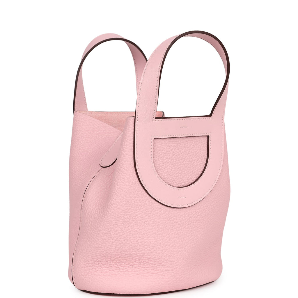 Hermes In-The-Loop 18 Rose Sakura Clemence And Swift Palladium Hardware