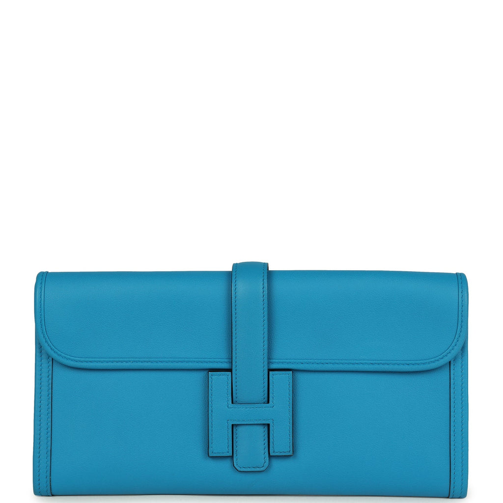 Hermes Jige Elan 29 Bleu Zanzibar Swift