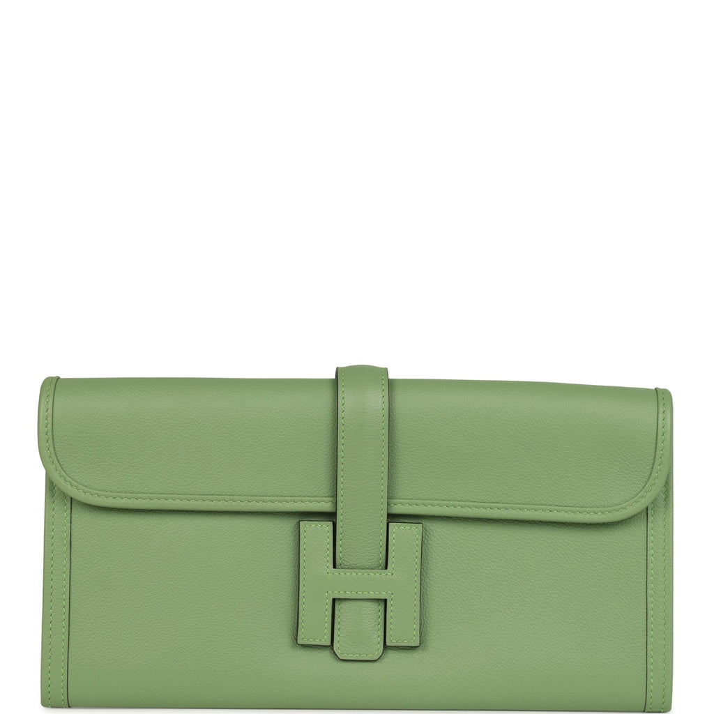 Hermes Jige Elan 29 Vert Criquet Evercolor