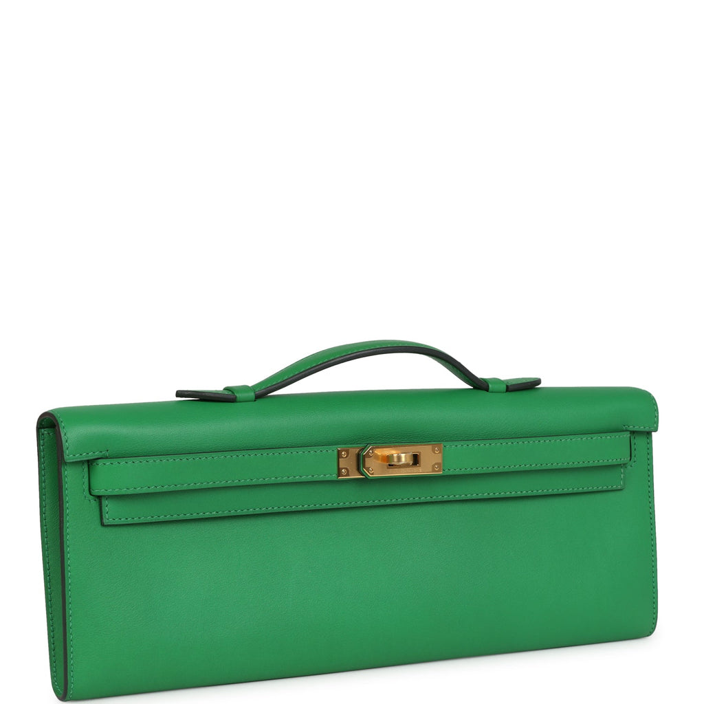 Hermes Kelly Cut Bambou Swift Gold Hardware