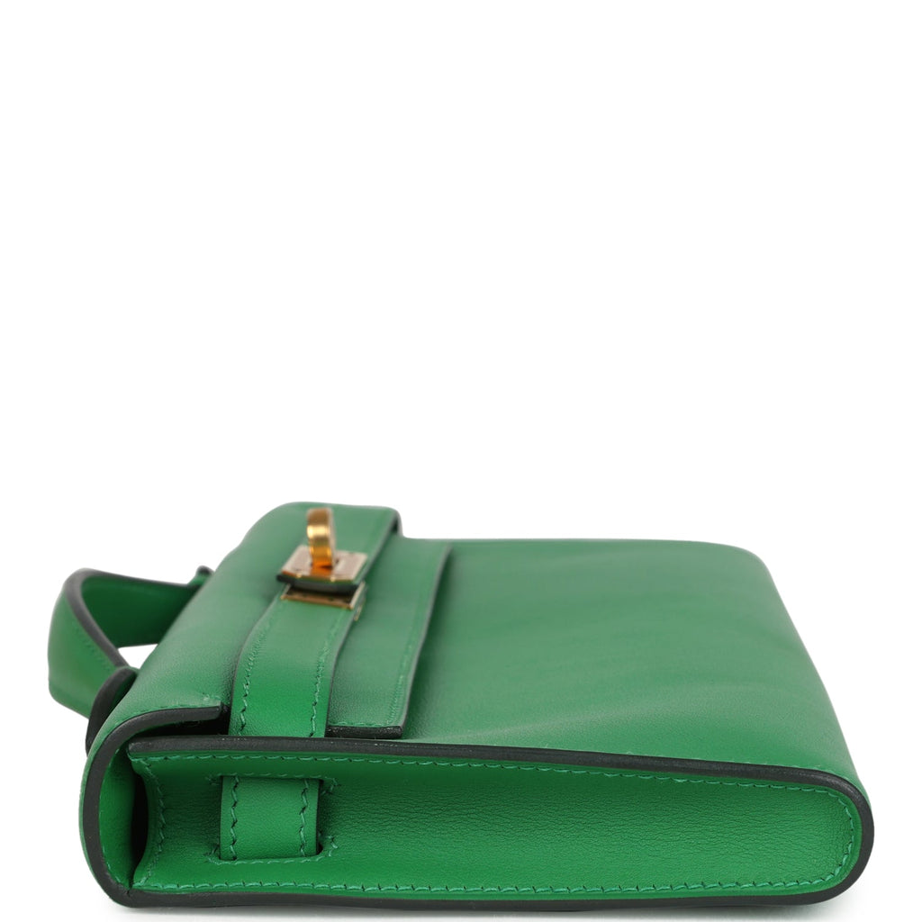 Hermes Kelly Cut Bambou Swift Gold Hardware