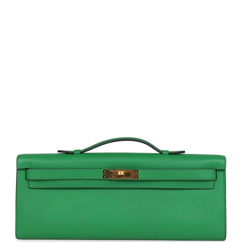 Hermes Kelly Cut Bambou Swift Gold Hardware