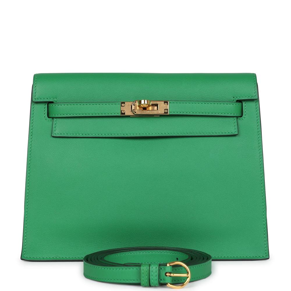 Hermes Kelly Danse Bambou Swift Gold Hardware