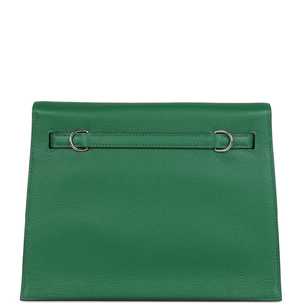 Hermes Kelly Danse Cactus Verso Evercolor Palladium Hardware
