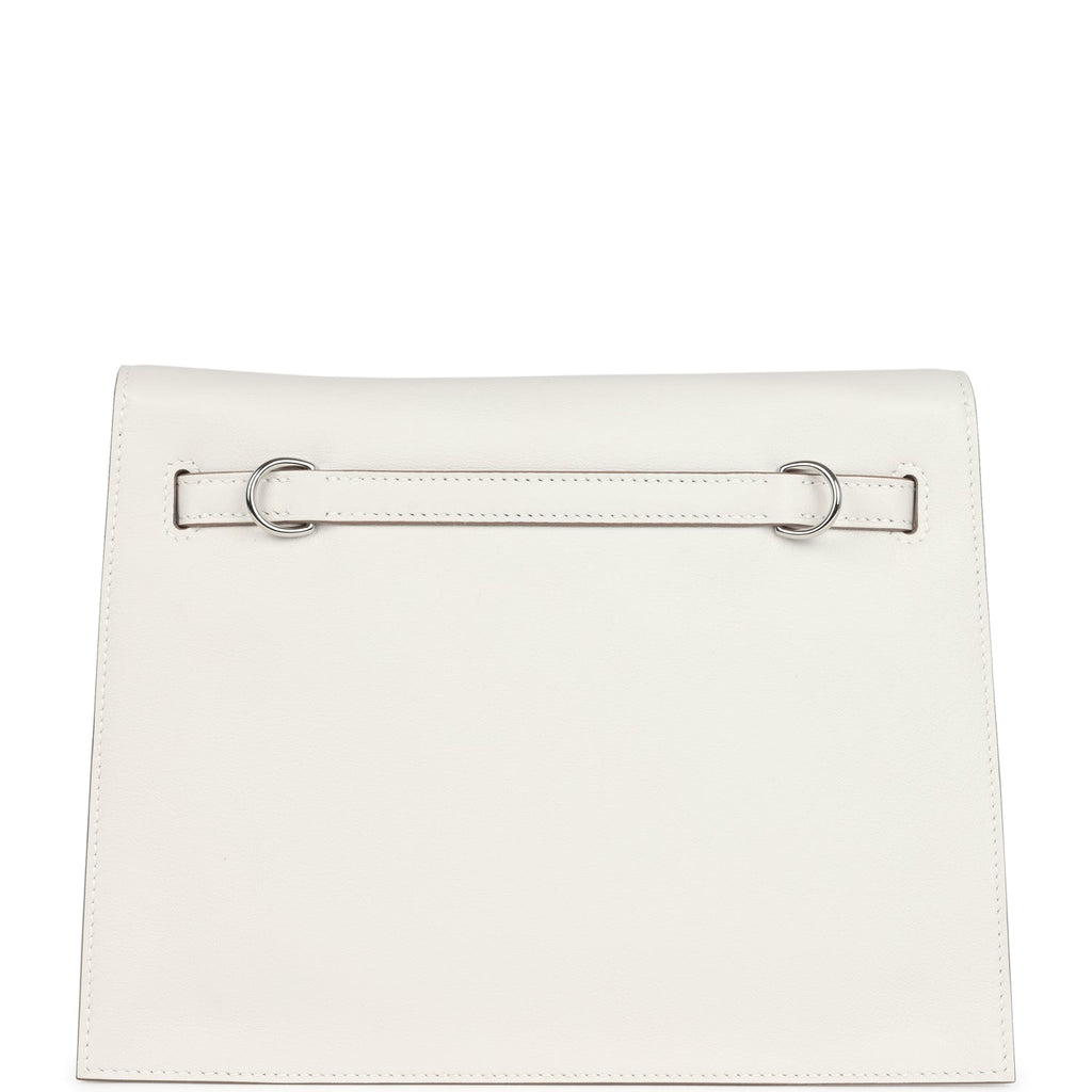 Hermes Kelly Danse Gris Pale Swift Palladium Hardware