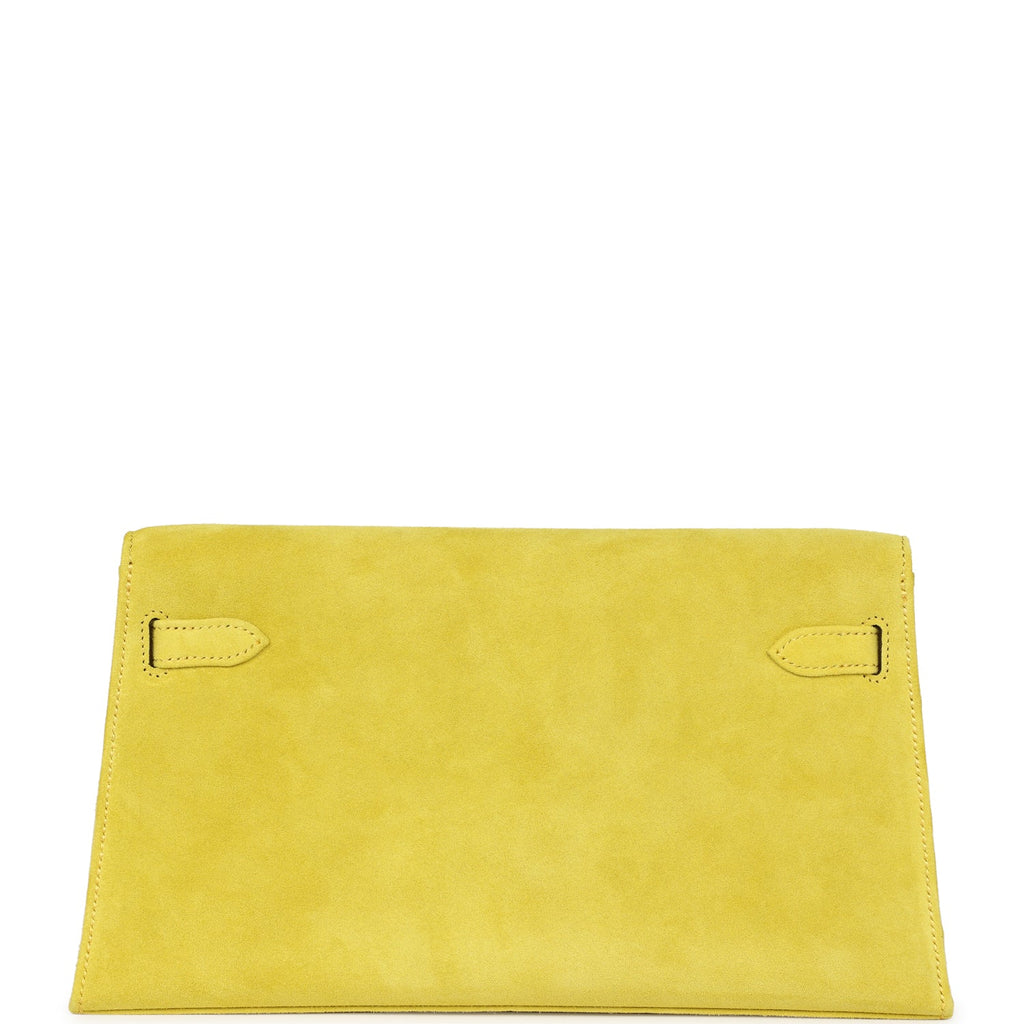 Hermes Kelly Elan Jaune De Naples Doblis Palladium Hardware