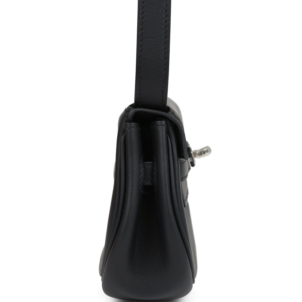 Hermes Kelly Moove Black Swift Palladium Hardware