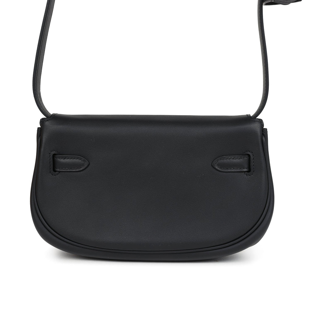 Hermes Kelly Moove Black Swift Palladium Hardware