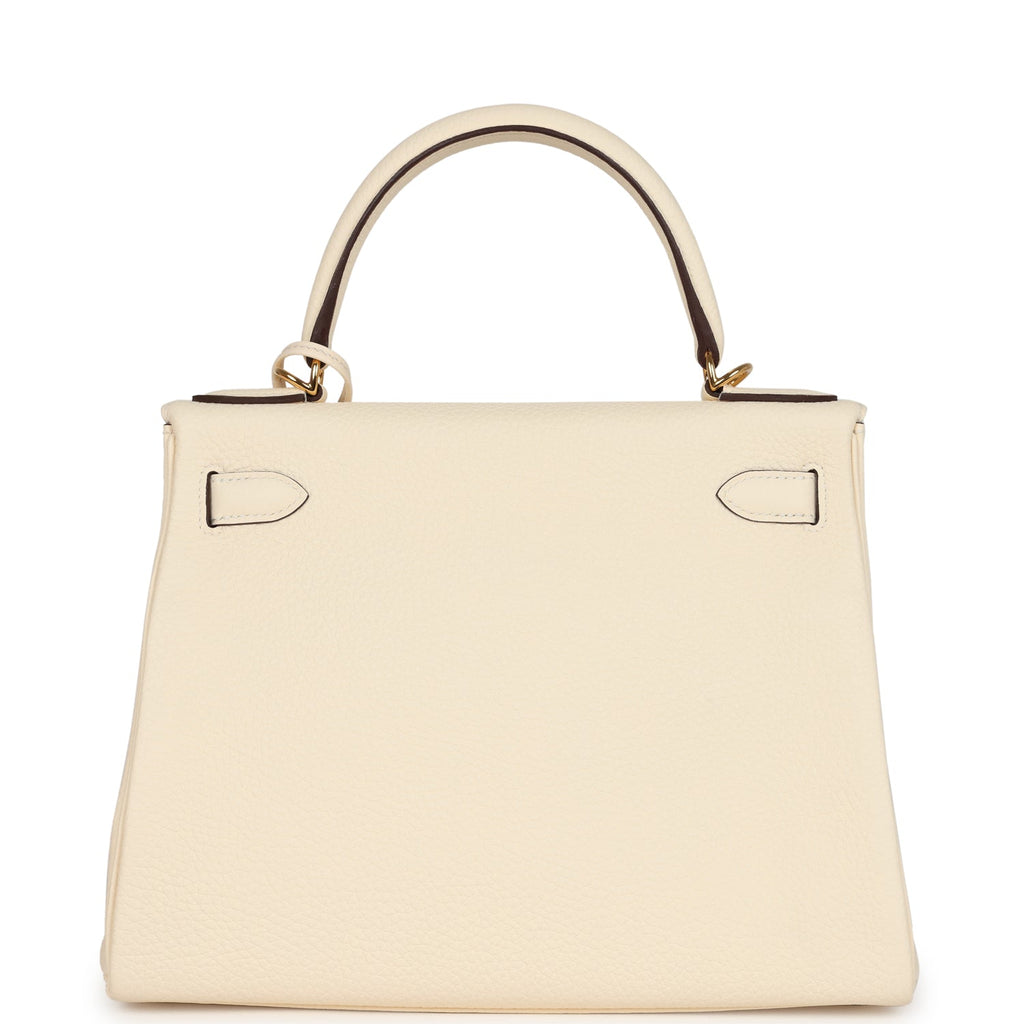 Hermes Kelly Retourne 28 Nata Clemence Gold Hardware