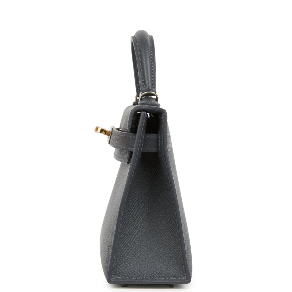 Hermes Kelly Sellier 20 Ardoise Epsom Electrum Hardware