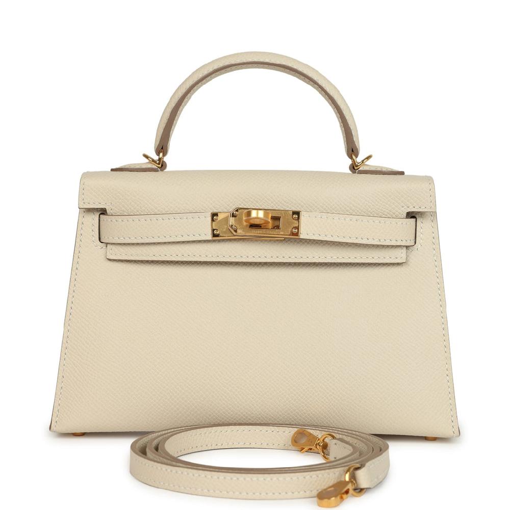 Hermes Kelly Sellier 20 Craie Epsom Gold Hardware Hermes Kelly Sellier 20 Craie Epsom Gold Hardware
