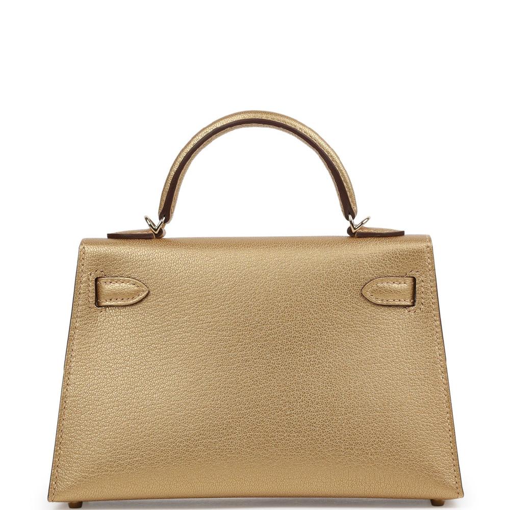 Hermes Kelly Sellier 20 Dore Chevre Chamkilight Permabrass Hardware
