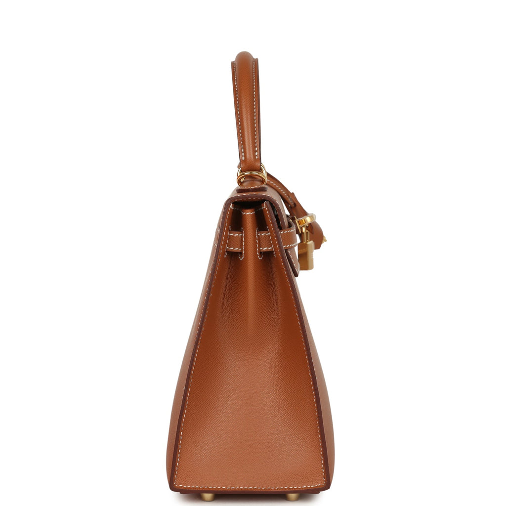Hermes Kelly Sellier 25 Gold Madame Gold Hardware