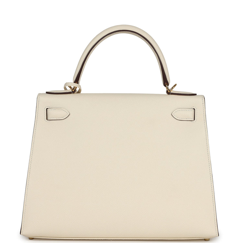 Hermes Kelly Sellier 28 Nata Epsom Gold Hardware