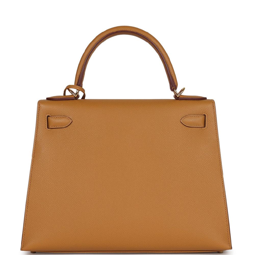 Hermes Kelly Sellier 28 Sesame Epsom Gold Hardware